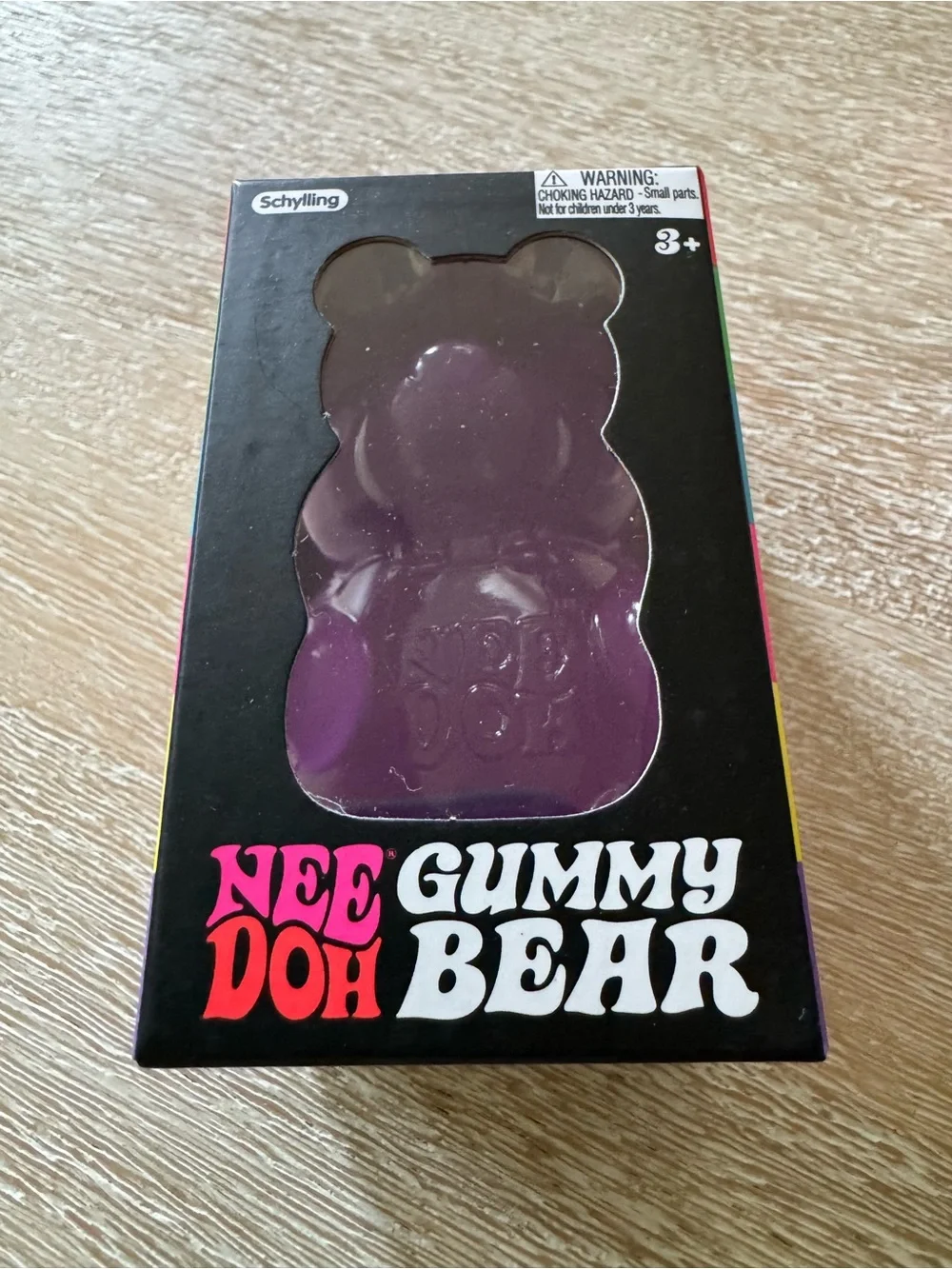 Nee Doh Gummy Bear - Purple
